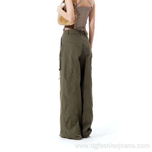 Women Camouflage Cargo Pants Multiple Pockets
